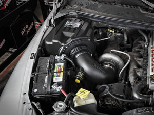 332.50 aFe Quantum Cold Air Intake Dodge 2500/3500 Cummins TD 5.9L (94-02) Dry or Oiled Air Filter - Redline360