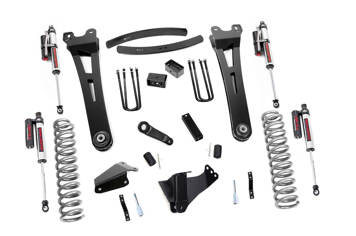 Rough Country Lift Kit Ford F250/F350 Super Duty 4WD (05-07) 6" Suspen ...