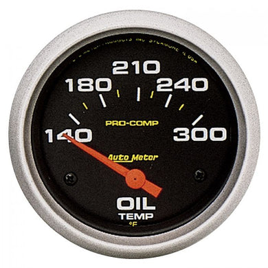 102.21 Autometer Pro-Comp Series Air-Core Oil Temperature Gauge (2-5/8