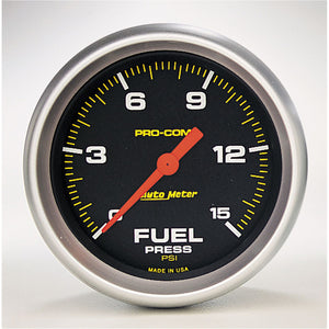 264.95 AutoMeter Pro-Comp Digital Stepper Motor Fuel Pressure Gauge (2-5/8") 5461 - Redline360