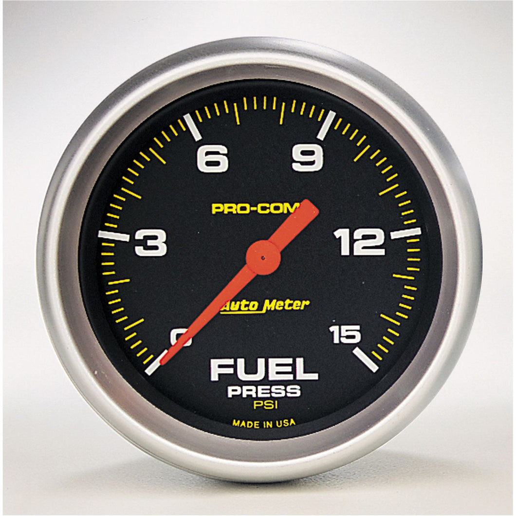 264.95 AutoMeter Pro-Comp Digital Stepper Motor Fuel Pressure Gauge (2-5/8
