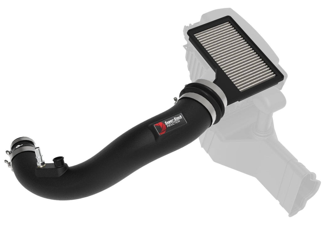 aFe Super Stock Air Intake Ford Mustang Ecoboost 2.3 S550 (15-23) Intake Tube w/ Oiled or Dry Filter