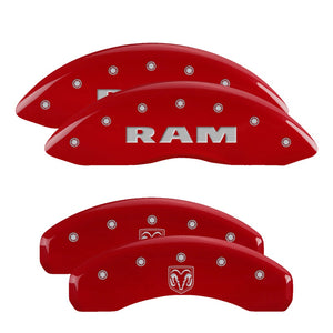 249.00 MGP Brake Caliper Covers Ram 1500 / 1500 Classic (2011-2019) Red / Yellow / Black - Redline360