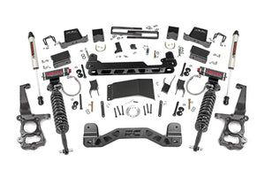 Rough Country Lift Kit Ford F150 4WD (15-20) 6" Suspension Lift Kits w/ Struts & Shocks