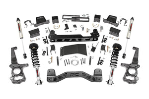 Rough Country Lift Kit Ford F150 4WD (15-20) 6" Suspension Lift Kits w/ Struts & Shocks