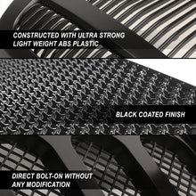 Load image into Gallery viewer, DNA Grill Ford F250 F350 F450 F550 (08-10) [Badgeless Honeycomb Mesh] Glossy Black Alternate Image