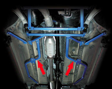 Cusco Power Brace Mitsubishi Lancer Evo VII (2001-2002) VIII (2003-2005) IX (2005-2007)  Center / Front / Rear