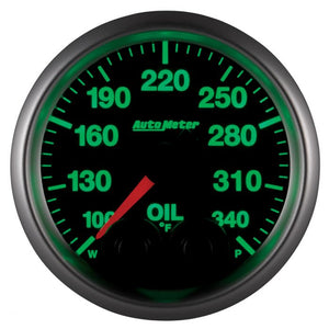 254.34 Autometer Elite Series Stepper Motor Oil Temperature Gauge (2-1/16") 5640 - Redline360