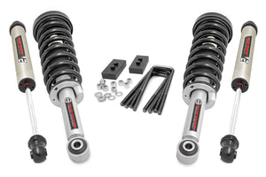 Rough Country Lift Kit Ford F150 2WD/4WD (09-13) 2" Suspension Lift Kits w/ Struts and Shocks