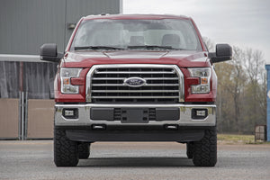 Rough Country Lift Kit Ford F150 2WD/4WD (14-20) 2" Suspension Lift Kits w/ Struts & Shocks