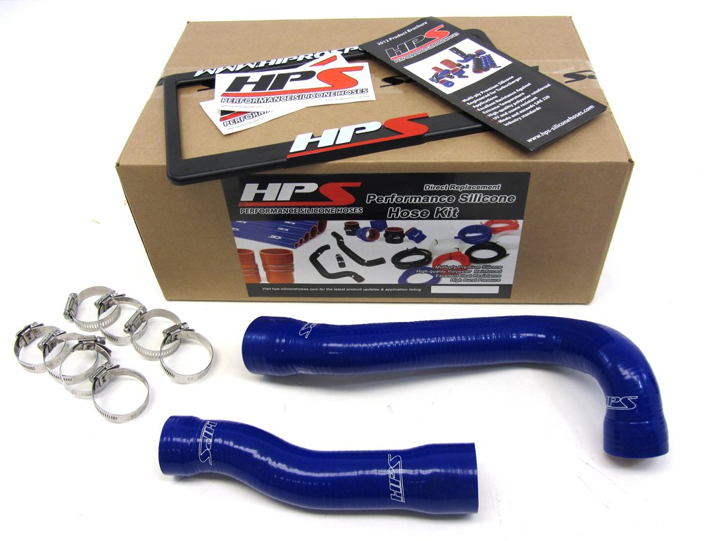 106.40 HPS Silicone Radiator Hoses BMW E46 M3 (01-06) Red / Blue / Black - Redline360