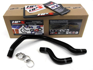 95.00 HPS Silicone Radiator Hoses Honda Del Sol SOHC D15 D16 (93-97) Red / Blue / Black - Redline360