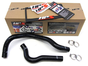 114.00 HPS Silicone Radiator Hoses Honda Del Sol DOHC VTEC B16 (93-97) Red / Blue / Black - Redline360