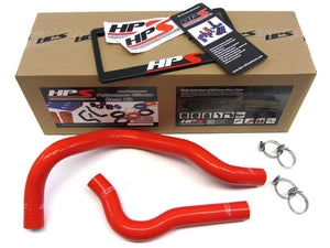 114.00 HPS Silicone Radiator Hoses Honda Del Sol DOHC VTEC B16 (93-97) Red / Blue / Black - Redline360