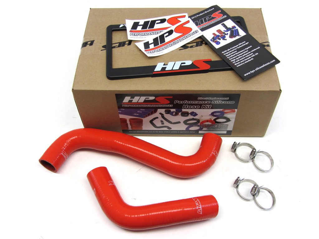 HPS Performance Silicone Radiator Hoses Subaru WRX / STI (08-17) Red