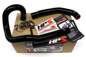 218.50 HPS Silicone Radiator + Heater Hoses Toyota Supra MK3 Turbo & NA 7MGE / 7MGTE LHD (86-92) Red / Blue / Black - Redline360