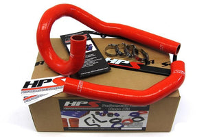 218.50 HPS Silicone Radiator + Heater Hoses Toyota Supra MK3 Turbo & NA 7MGE / 7MGTE LHD (86-92) Red / Blue / Black - Redline360