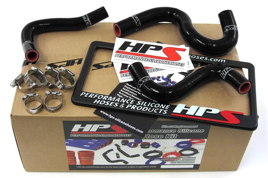 80.75 HPS Silicone Heater Hoses Toyota Corolla AE86 4A-GEU LHD (83-87) Red / Blue / Black - Redline360