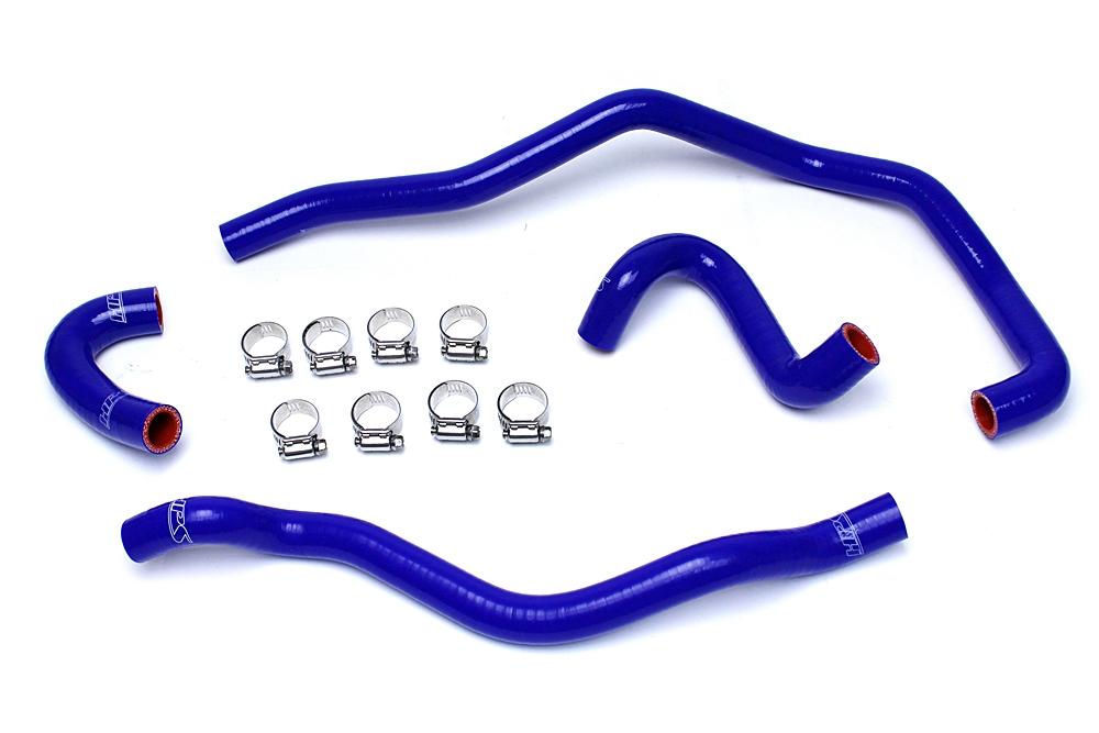 106.40 HPS Silicone Radiator + Heater Hoses BMW E46 M3 S54 (01-06) Red / Blue / Black - Redline360