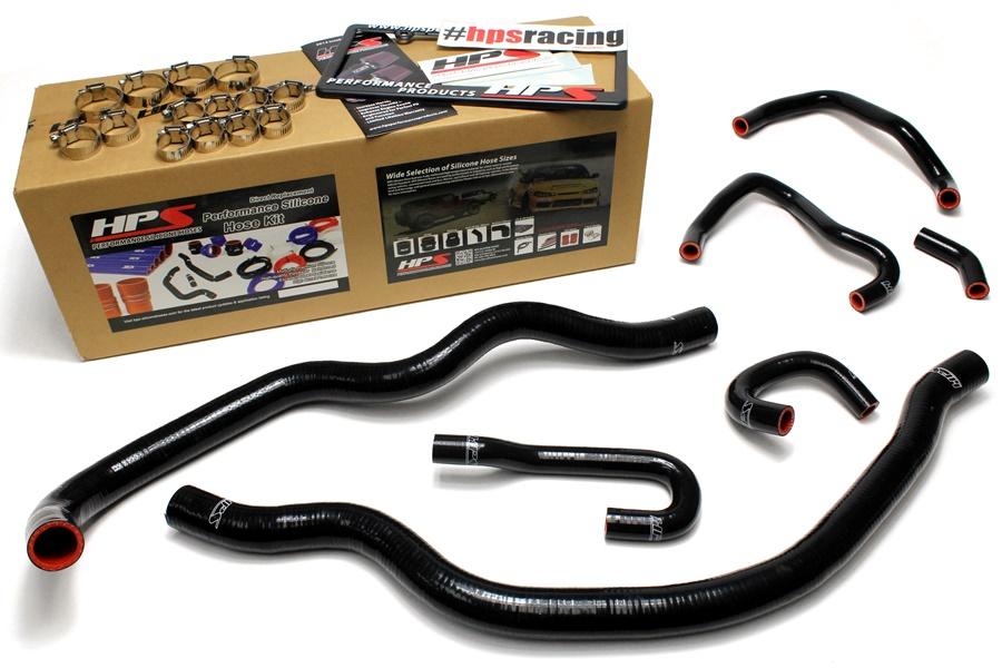 265.50 HPS Silicone Radiator + Heater Hoses Honda S2000 AP1/AP2 (00-05) Red / Blue / Black - Redline360