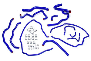 327.75 HPS Silicone Radiator + Heater Hoses Mazda Mazdaspeed 3 2.3L Turbo (07-09) Red / Blue / Black - Redline360