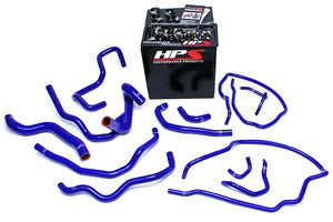 327.75 HPS Silicone Radiator + Heater Hoses Mazda Mazdaspeed 3 2.3L Turbo (07-09) Red / Blue / Black - Redline360