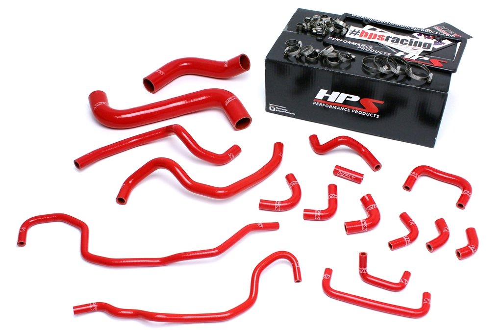 HPS Performance Silicone Radiator + Heater Hoses Subaru WRX STI 2.5L