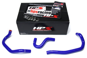 218.50 HPS Silicone Radiator + Heater Hoses Toyota Supra MK3 Turbo & NA 7MGE / 7MGTE LHD (86-92) Red / Blue / Black - Redline360