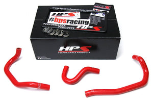 218.50 HPS Silicone Radiator + Heater Hoses Toyota Supra MK3 Turbo & NA 7MGE / 7MGTE LHD (86-92) Red / Blue / Black - Redline360