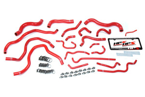 299.25 HPS Silicone Radiator + Heater Hoses Honda Civic 2.0L Non Turbo (16-18) Red / Blue / Black - Redline360