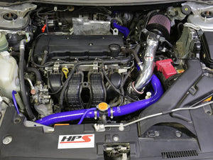 218.50 HPS Silicone Radiator + Heater Hoses Mitsubishi Lancer 2.0L 2.4L DE ES GTS (08-17) Red / Blue / Black - Redline360