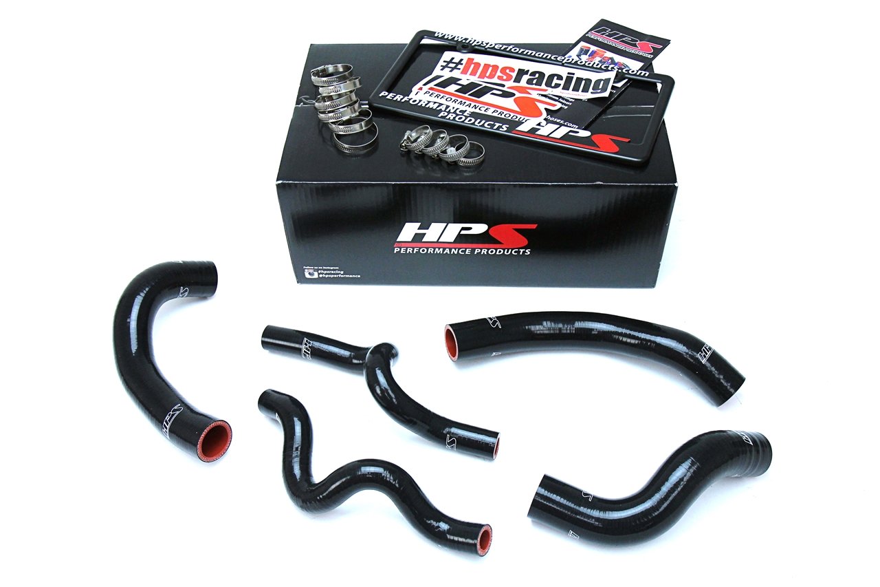 HPS Performance Silicone Radiator Hoses Hyundai Veloster 1.6L Turbo (1 ...