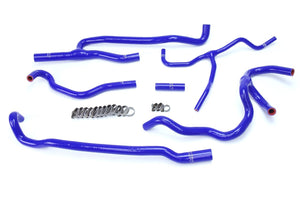 399.00 HPS Silicone Radiator + Heater Hoses Chevy Camaro SS Coupe 6.2L V8 (16-17) Red / Blue / Black - Redline360