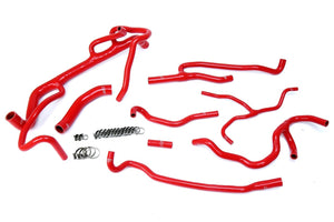 399.00 HPS Silicone Radiator + Heater Hoses Chevy Camaro SS Coupe 6.2L V8 (16-17) Red / Blue / Black - Redline360