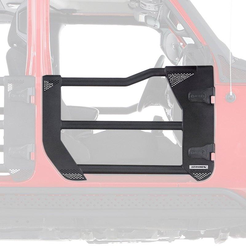 439.95 Go Rhino Trailline Tube Doors Jeep Wrangler JL / JLU (2018-2021) - Redline360