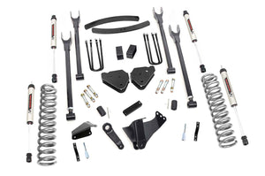 Rough Country Lift Kit Ford F250/F350 Super Duty 4WD (05-07) 6" Suspension Lift Kits w/ Shocks & Control Arms