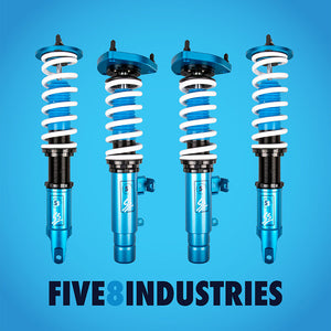672.00 FIVE8 Coilovers Honda Accord (2013-2017) SS Sport w/ Front Camber Plates - Redline360