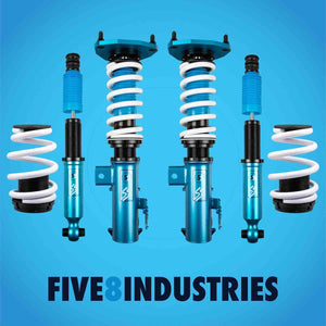 FIVE8 Coilovers Toyota Corolla Sedan (20-22) SS Sport Height Adjustable w/ Front Camber Plates