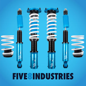 FIVE8 Coilovers Ford Mustang SN95 (94-04) SS Sport - Height Adjustable w/ Front Camber Plates