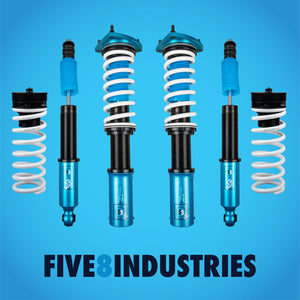 FIVE8 Coilovers Toyota Echo Coilovers (2000-2005) SS Sport Height Adjustable