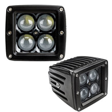 Load image into Gallery viewer, Oracle Lighting 3" Black Series Jeep JK (07-15) [7D 20W LED Square Spot/Flood Light] w/ Single or Dual Mounting Pillar Brackets - Single Mount Alternate Image