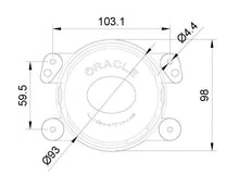 Load image into Gallery viewer, Oracle LED Fog Lights Jeep Wrangler JK/JL &amp; Gladiator JT (07-23) 20W w/ Halo - No Halo Alternate Image