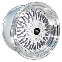 Load image into Gallery viewer, MST MT13 Wheels (17x8.5 +35 Offset) 5x114.3/5x120 / 4x100/4x114.3 / 5x100/5x114.3 / 5x112/5x114.3 - 4x100/4x114.3 / Silver w/ Machined Lip Alternate Image