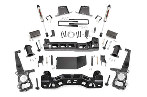 Rough Country Lift Kit Ford F150 4WD (09-10) 6" Suspension Lift Kits w/ Struts & Shocks