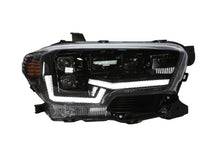 Load image into Gallery viewer, Winjet Renegade Projector Headlights Toyota Tacoma (16-21) Full LED w/ LED Sequential DRL Light Bar Alternate Image