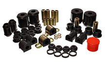 Load image into Gallery viewer, Energy Suspension Hyper-Flex Master Bushing Set Mitsubishi Eclipse 3G (00-01) Red or Black - Black Alternate Image
