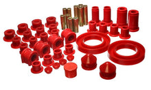 Load image into Gallery viewer, Energy Suspension Hyper-Flex Master Bushing Set Dodge Ram 1500 (00-05) Black or Red - Red Alternate Image