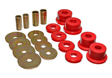 Load image into Gallery viewer, Energy Suspension Front/Rear Sub-Frame Bushings Plymouth Laser (92-94) Red or Black - Red - Rear Alternate Image