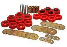 Load image into Gallery viewer, Energy Suspension Body Mount Bushing Set Dodge Ram 2500/3500 (03-05) Black or Red - Red Alternate Image