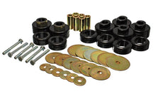 Load image into Gallery viewer, Energy Suspension Body Cab Mount Set Dodge Ram 2500/3500 4WD (03-05) Red or Black - Black Alternate Image